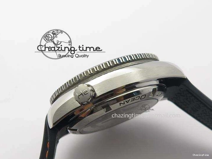 0327 Planet Ocean SS Bp Maker 45mm Black Bezel Orange Numbers On Black Rubber Strap A Popular 8220